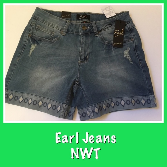 earl denim shorts